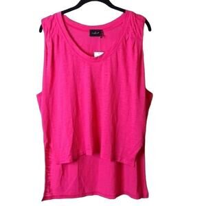 Urban‎ Outfitters Small Out From Under High Low Top Hot Pink S